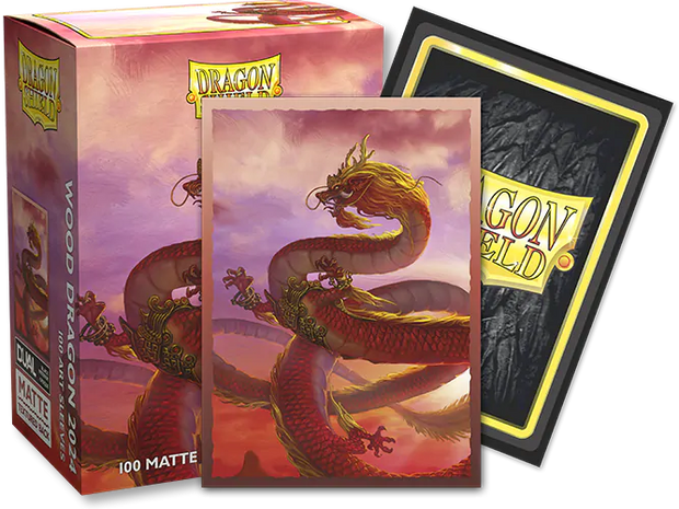 Dragon Shield: Standard 100ct Art Sleeves - Year of the Wood Dragon 2024 (Dual Matte)