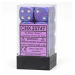 CHX 25747 Speckled 16mm d6 Silver Tetra Block (12)