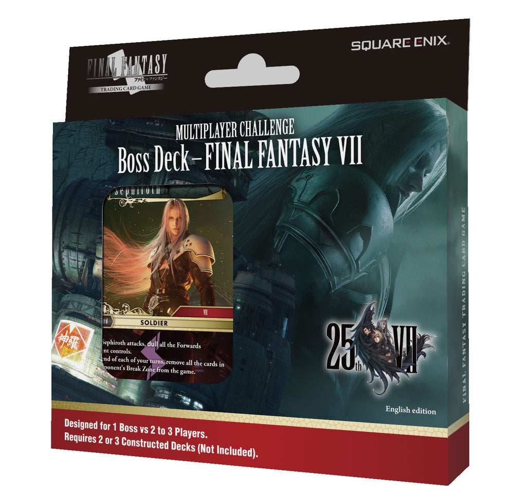 Final Fantasy TCG Multiplayer Challenge Boss Deck Final Fantasy VII