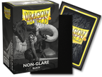 Dragon Shield: Standard 100ct Sleeves - Black (Non-Glare Matte)
