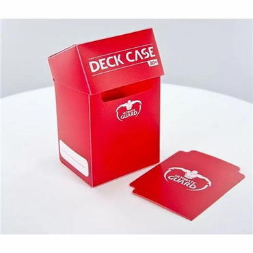 Ultimate Guard Deck Case 80+ Standard Size Red Deck Box