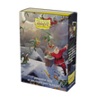Dragon Shield: Japanese Size 60ct Brushed Art Sleeves - Christmas (2023)