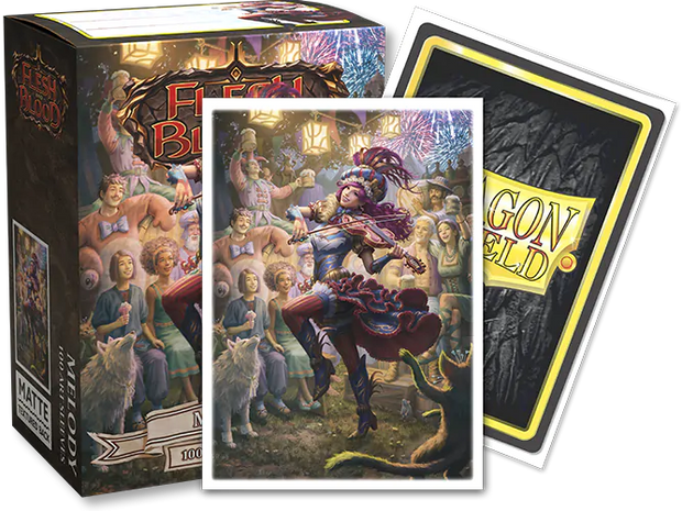 Dragon Shield: Standard 100ct Sleeves - Flesh and Blood (Melody, Sing-along)