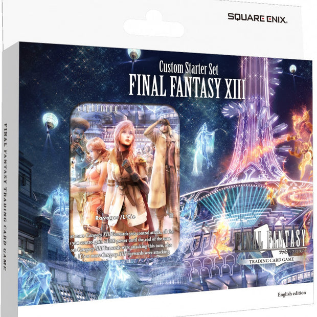 Final Fantasy Trading Card Game Custom Starter Deck Final Fantasy XIII